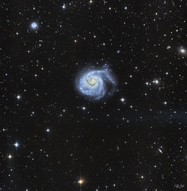 M101 Pinwheel galaxy - Astrophotography