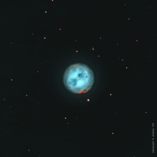 Owl Nebula M97 in Ha and OIII filters - Astrophotography