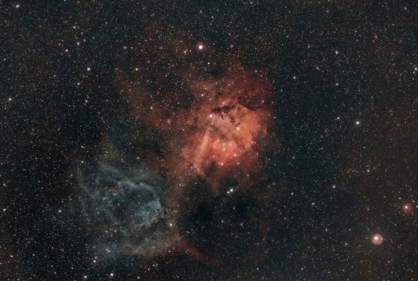 Lion Nebula SH2-132 - Astrophotography