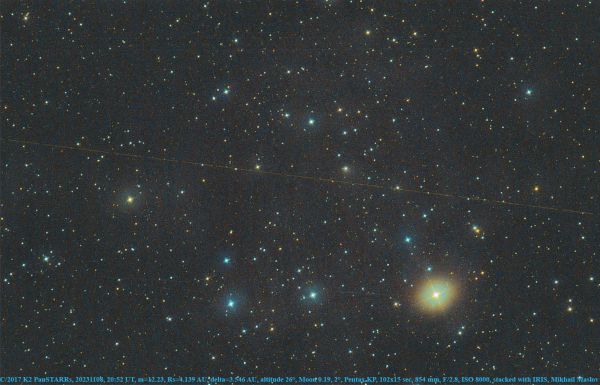 C/2017 K2 PanSTARRs - Astrophotography