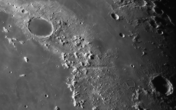 2017.08.13 Moon (Plato, Alpes) - Astrophotography