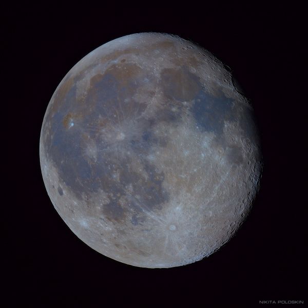 The Moon on December 3rd - Astrophotography
