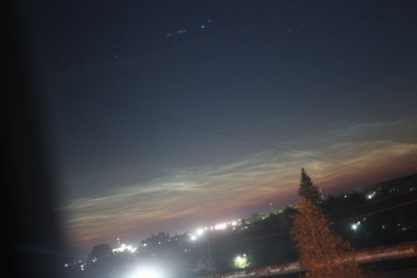 Noctilucent clouds - Astrophotography