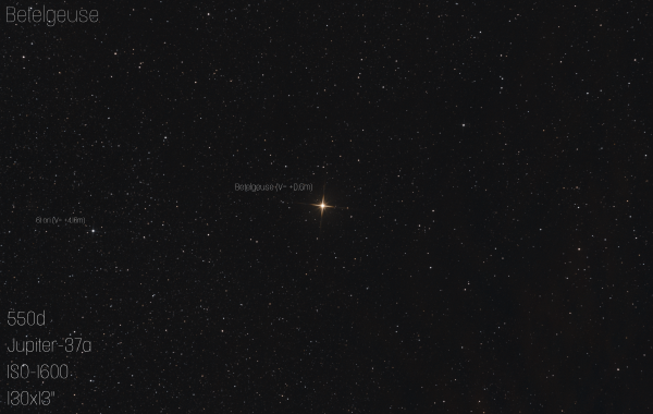 Betelgeuse - Astrophotography