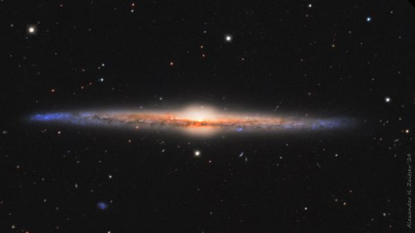 NGC4565 (Needle Galaxy) in LRGB - Astrophotography