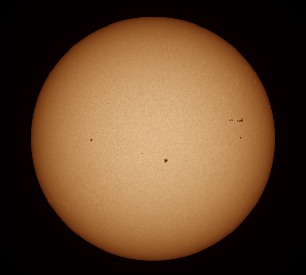 Photosphere for 05/25/2025 - Astrophotography