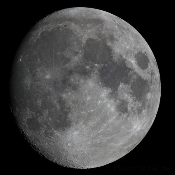 Moon, 4 nov 2014, 21:51 - Astrophotography