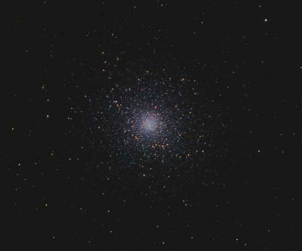 Globular cluster M5, crop of the frame's center—a new approach to processing. - Astrophotography