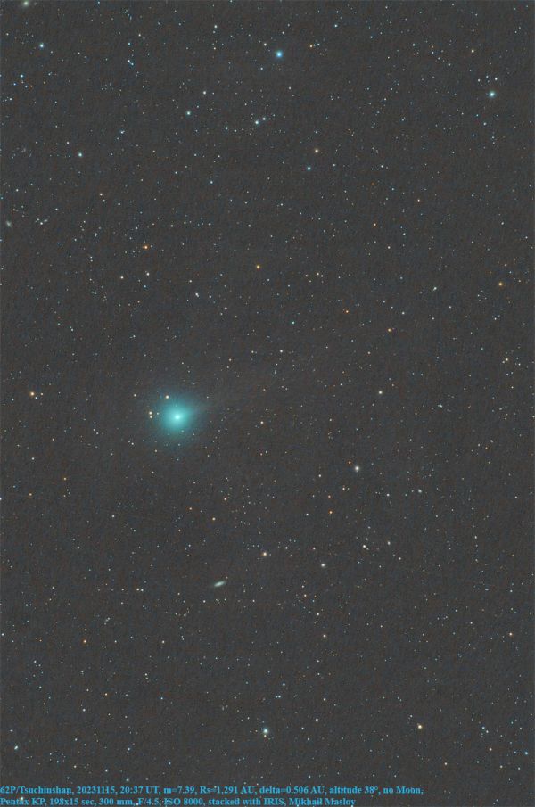 62P/Tsuchinshan - Astrophotography