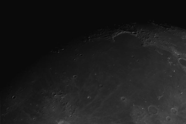 Moon on February 3, 2023, at 01:30 GMT+5. - Astrophotography