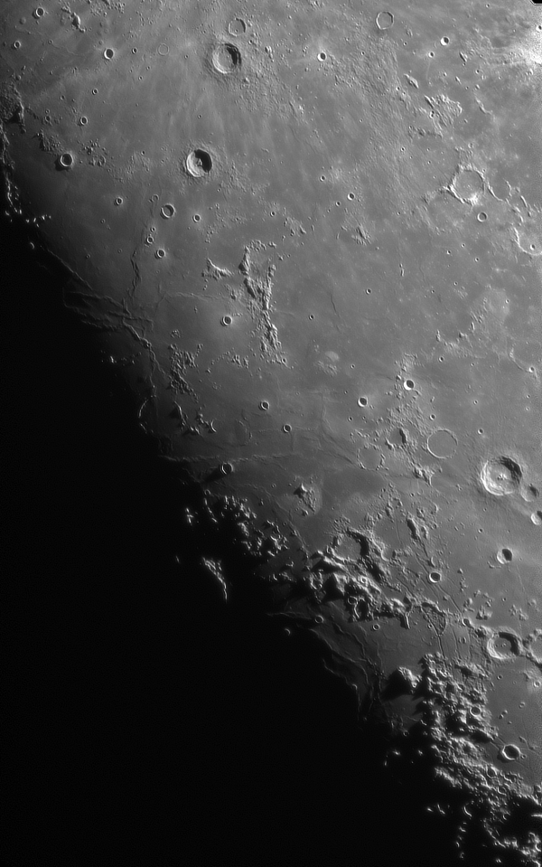 Cape Kelvin, Craters Bulliald, Ramsden, - Astrophotography