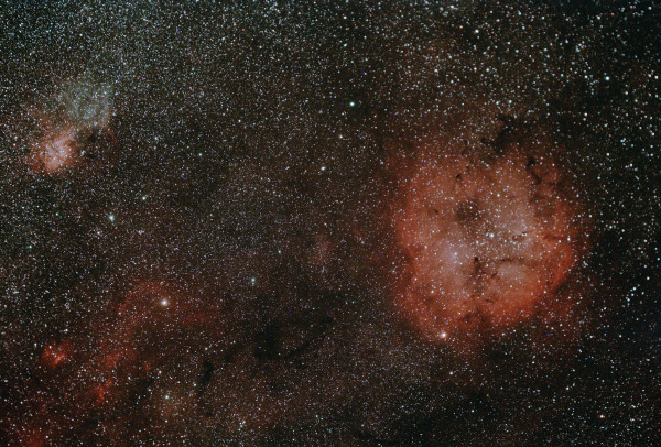 IC 1396 Elephant's Trunk, SH2-132 Lion, Bernard 174