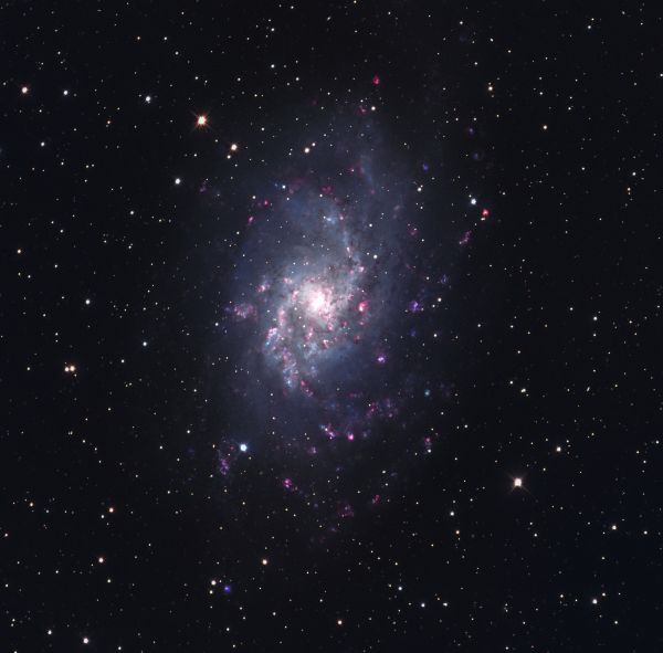 M33. Galaxy in the Triangle - Astrophotography