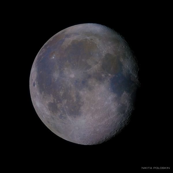 Moon on October 5th - Astrophotography