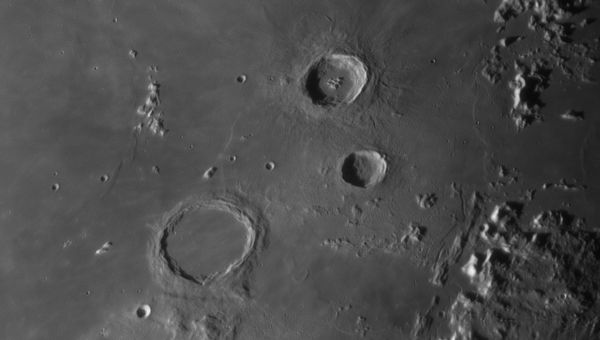 Archimedes, Autolycus, Aristillus - Astrophotography