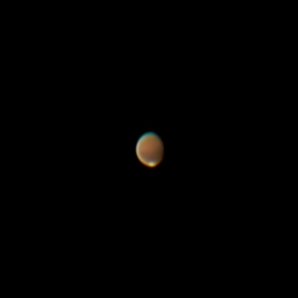 Mars, August 2, 2020 - Astrophotography