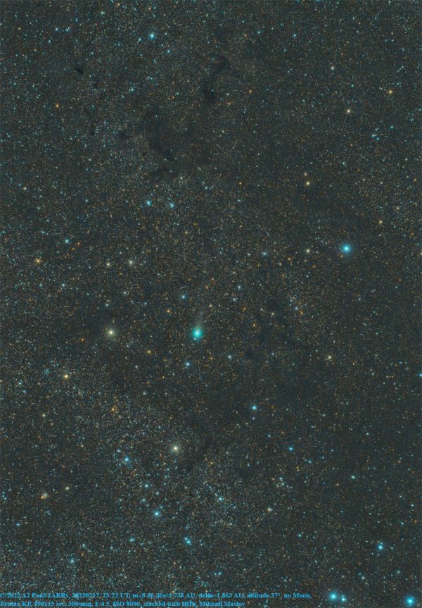 C/2022 A2 PanSTARRs - Astrophotography