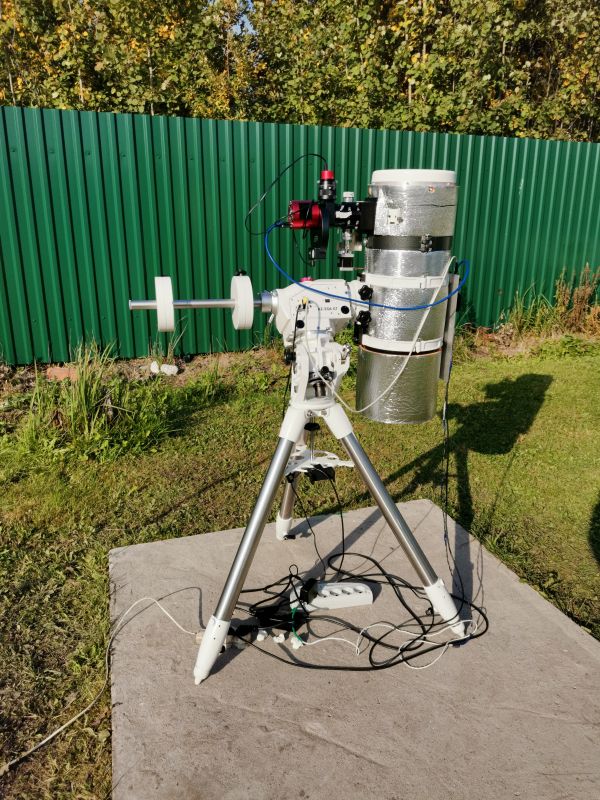 Main battery, preparing for the night... - Astrophotography