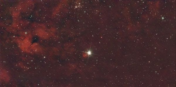IC1318, NGC6910, and Sadr - Astrophotography