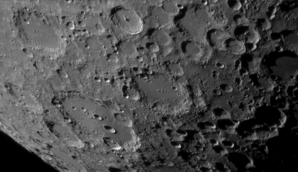 Tycho Crater and Clavius - Astrophotography