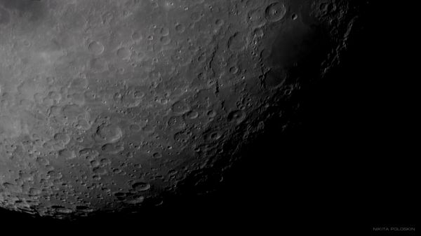 The Moon. South. October 6th. - Astrophotography