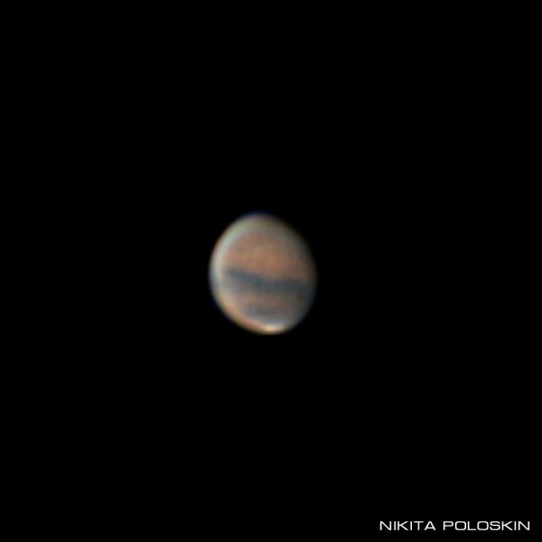 Mars on August 31 - Astrophotography