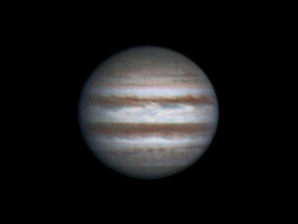 Rotation of Jupiter, 8 april 2014, 22:21-22:34 - Astrophotography