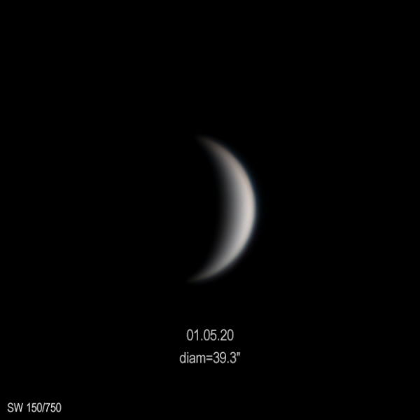 Venus 01.05.20 - Astrophotography