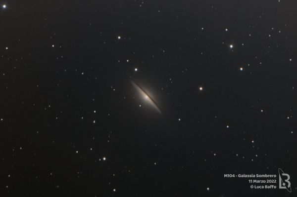 4 - M104 - Astrophotography