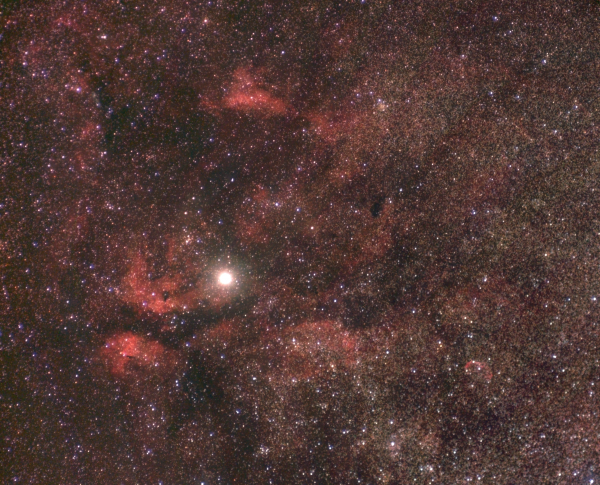 Sadr, IC 1318, M29 (NGC 6913), NGC 6910, NGC 6914. - Astrophotography