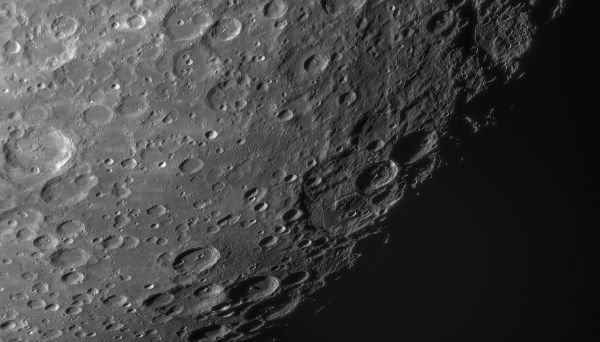 The Moon, vicinity of Janssen crater. - Astrophotography