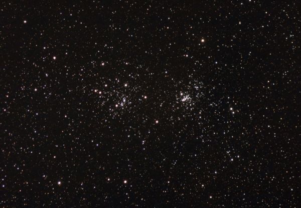 Double cluster in Perseus - Astrophotography