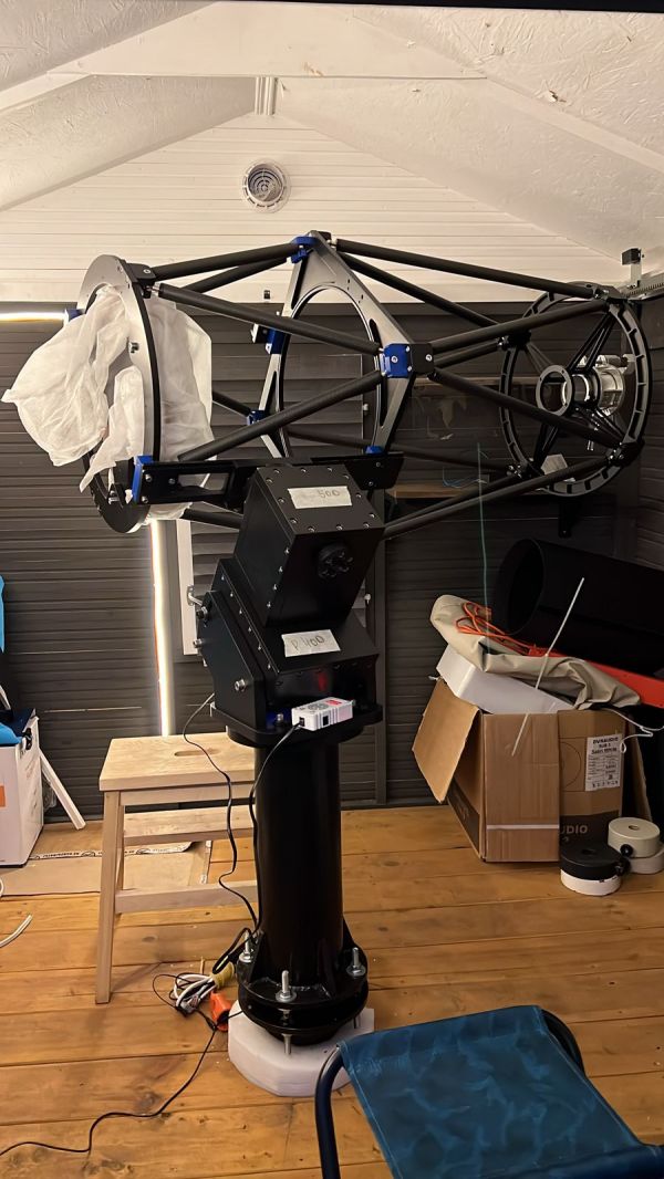 Astrograph 387mm F/3.25 on a mount with wave reducers - Astrophotography