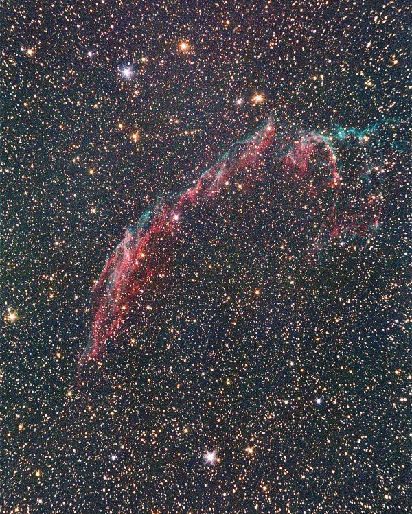 NGC6992. The Eastern Veil Nebula. - Astrophotography