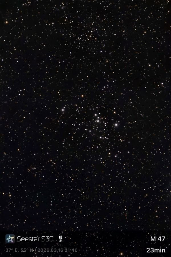 M 47 (NGC 2422) - Seestar S30 - Astrophotography