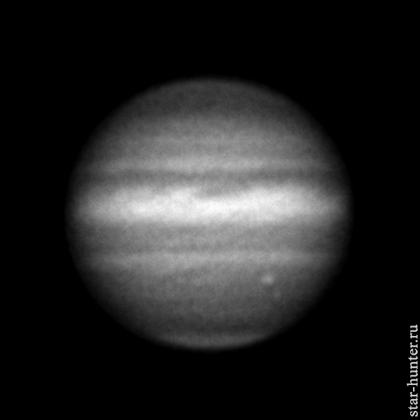 Jupiter in the line of methane, June 23, 2019, 21:58. - Astrophotography