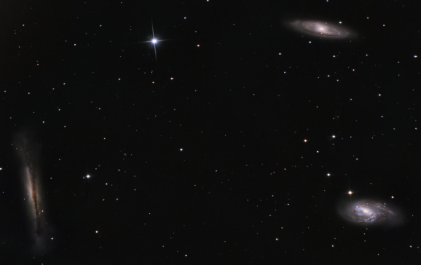 Leo Triplet - Astrophotography