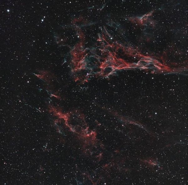 Veil Nebula fragment - Astrophotography