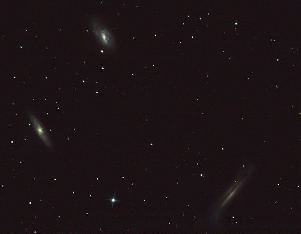 The Leo Triplet (M66 Group) - Astrophotography
