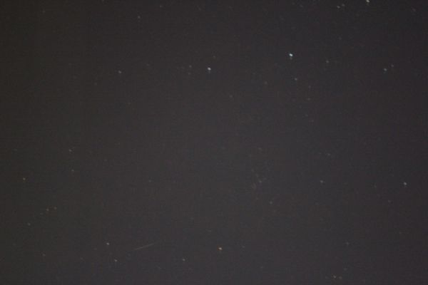 A small Perseid - Astrophotography