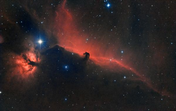 The Horsehead & Flame nebula v2 - Astrophotography
