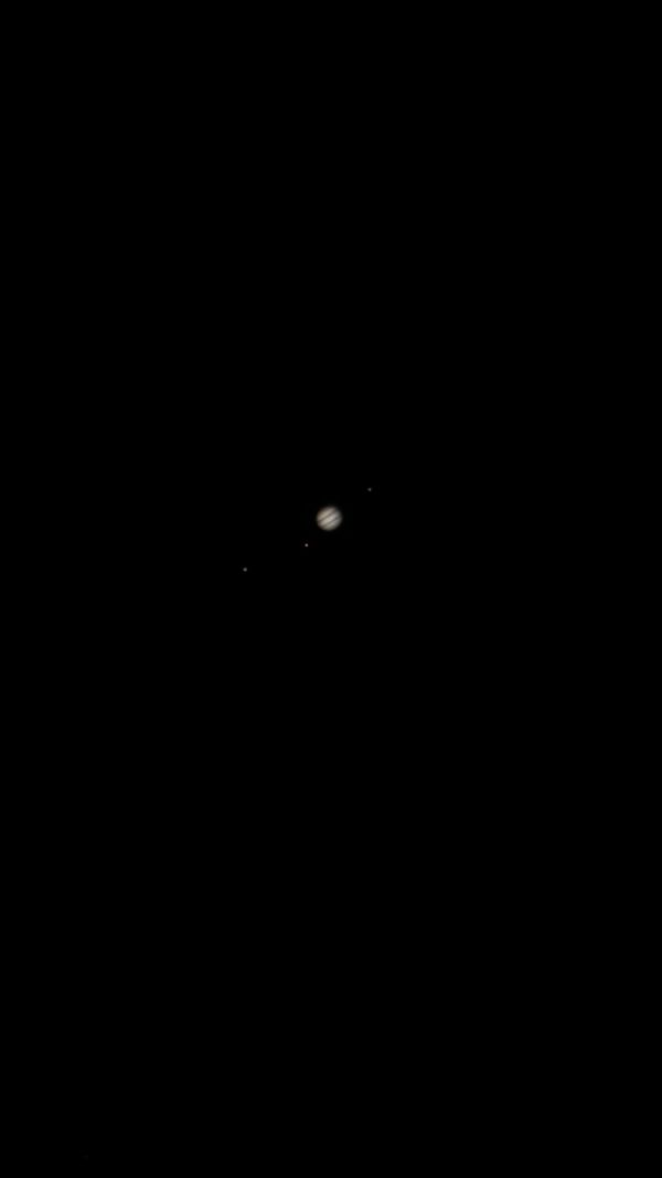 Jupiter with satellites - Astrophotography