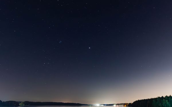 Jupiter, Pleiades, and Hyades - Astrophotography