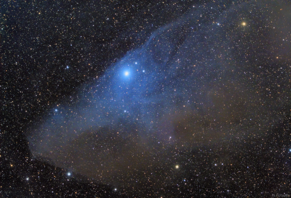 Reflection nebula Blue Horsehead IC4592 - Astrophotography