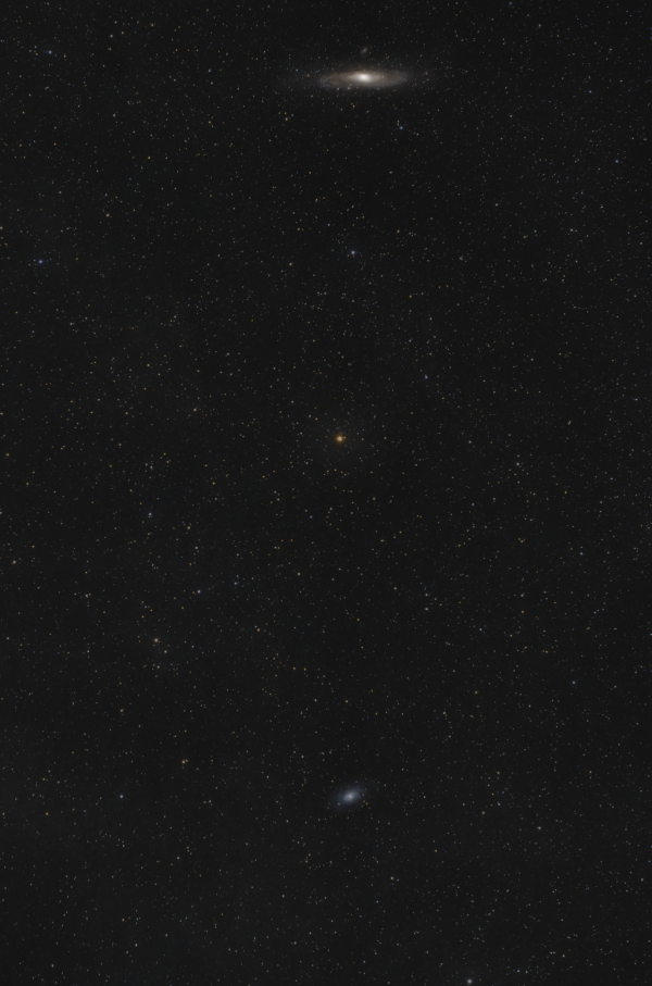 M31  Mirach  M33 - Astrophotography