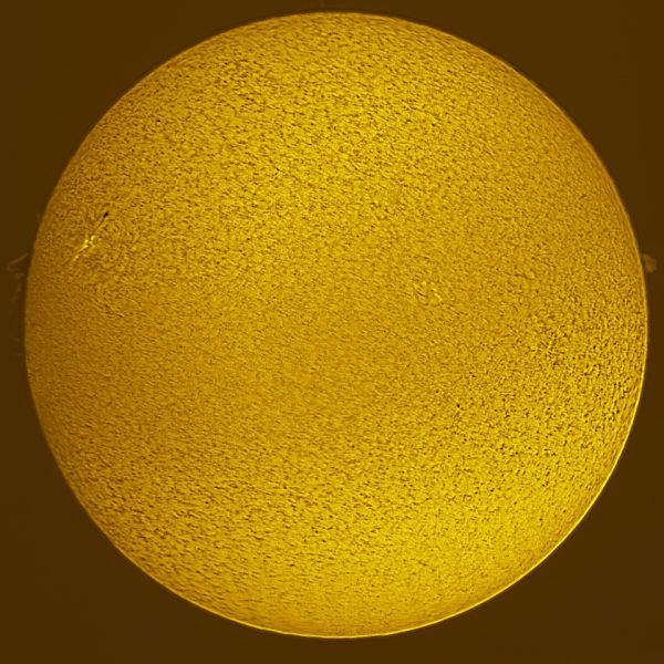 Sun in H-alfa line - Astrophotography