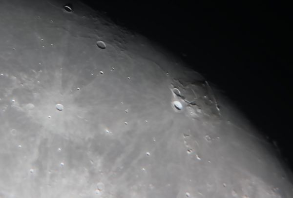 The Moon, crater Aristarchus - Astrophotography