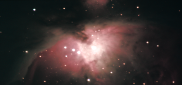 The center of the Great Orion Nebula. 06.02.2022 - Astrophotography