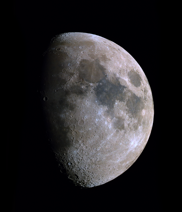 The Moon in color. - Astrophotography