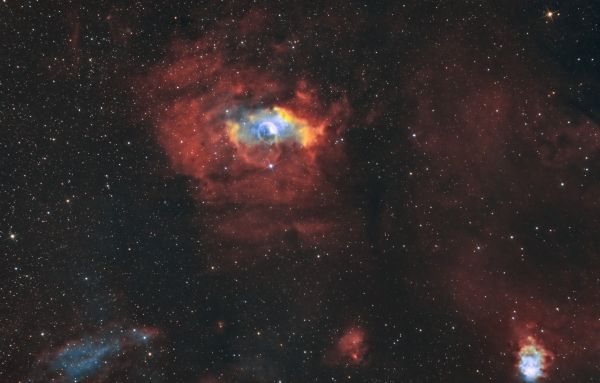 Bubble Nebula (NGC 7635) - Astrophotography
